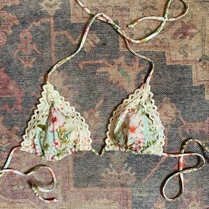 Floral Bikini Top